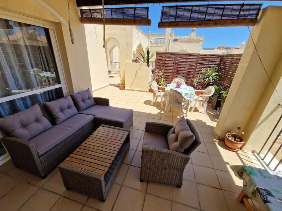 Apartamento Atico En La Playa Roquetas de Mar Exterior foto